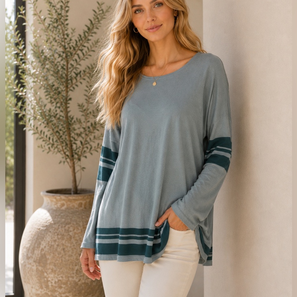 NWT Marla Wynne Long Sleeve Sweater Poncho Size 3X